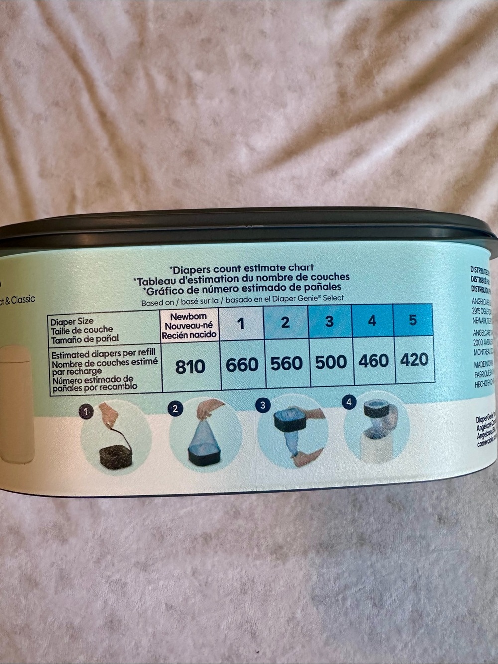 diaper genie jumbo refill - unscented - Picture 5 of 5
